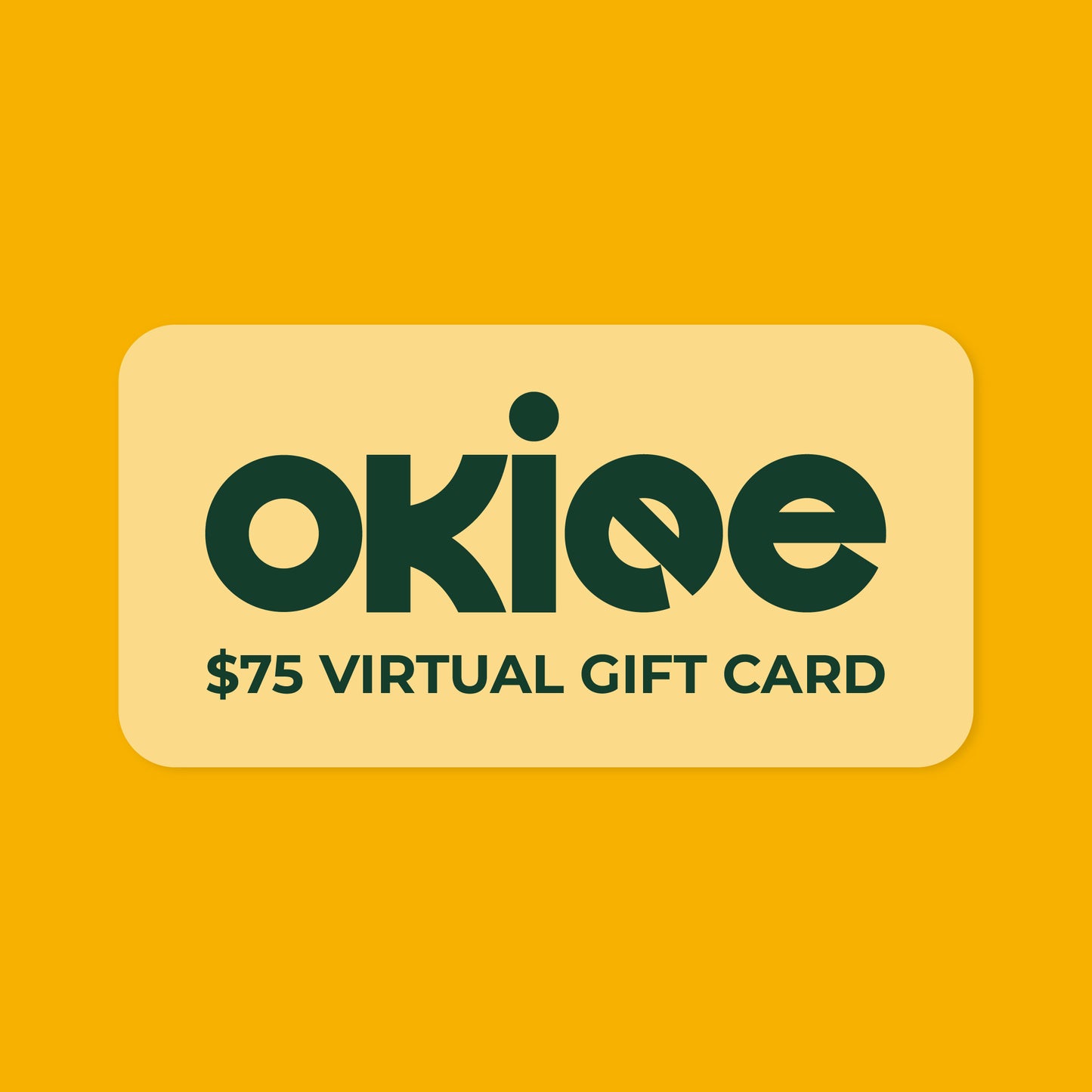 Okiee Virtual Gift Card