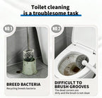 ✨Toilet Scrubber Kit with Self-Cleaning Disposable Pads