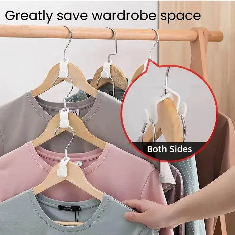 Clothes hanger connecting hook