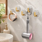 Heavy-Duty Luxury Acrylic Self-Adhesive Hooks