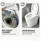 Disposable toilet brush set