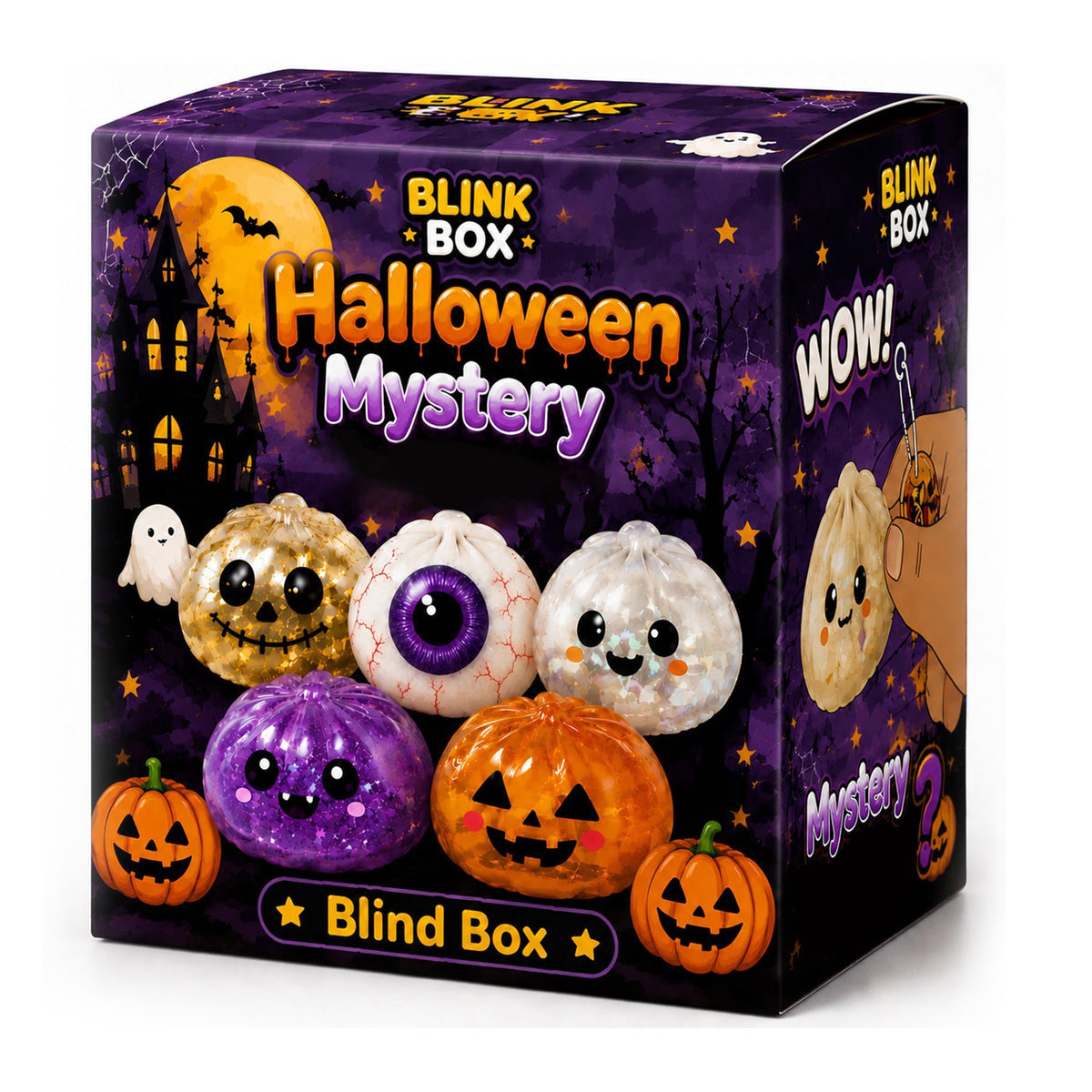 🎃👻Halloween Dumpling Stress Relief Toys