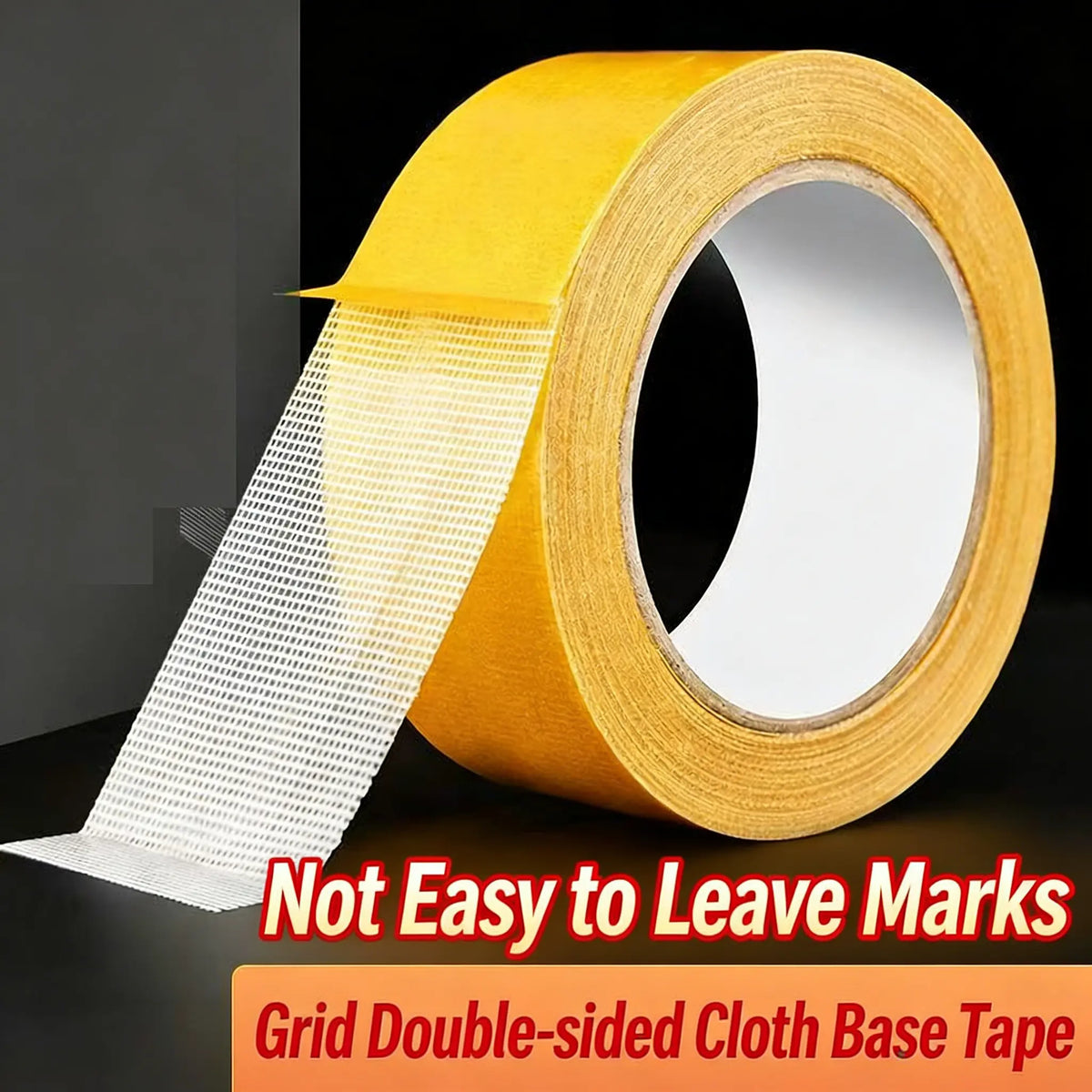Heavy Duty Double Sided Mesh Tape - Industrial Strength Adhesive