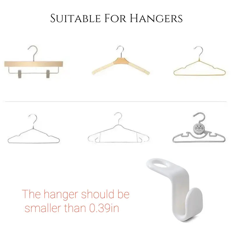 Clothes hanger connecting hook