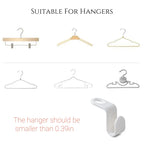 Clothes hanger connecting hook