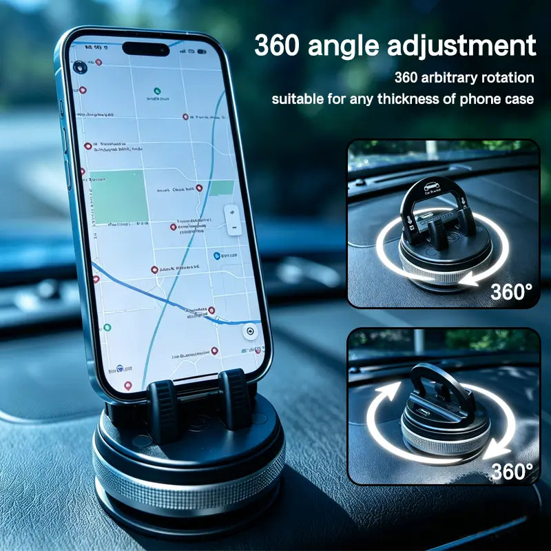 Car phone holder 360 degree rotation